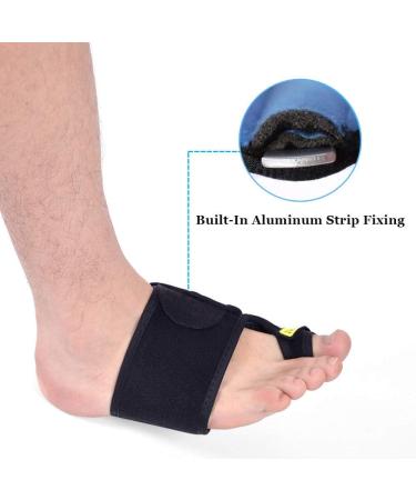 Hallux Valgus Correction Set - Adjustable Bunion Corrector Day & Night Toe Spreader for Pain Relief - 1 Pair - Buy Online on GoSupps.com
