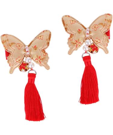 ibasenice 3 Pairs Girls Hairpin Hair Clips for Kids Bow Hair Clips Baby Nail File Electric Tassel Hairpin Chinese Dresses for Chinese Hair Accessory Chinese Balls Girl Barrettes Clip - Buy Online on GoSupps.com