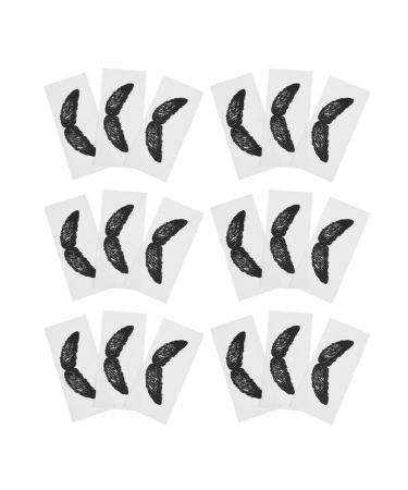 Didiseaon Autocollants pilation du Nez et Prot ge-moustaches 100 Pi ces Petit Format Adh sif Puissant pour Hommes Usage Quotidien Soin Barbe et Moustache