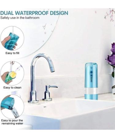 GeRRiT Water Flosser - Cordless Professional Dental Oral Irrigator | Portable & Waterproof | 4 Modes for Home & Travel | Ideal for Braces & Bridges Care - Buy Online on GoSupps.com