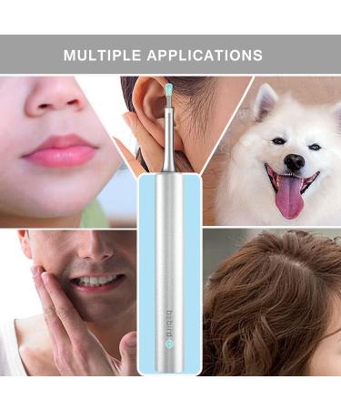 BEBIRD Ear Wax Removal Tool Wireless Otoscope 1080P WiFi Camera with LED Lights - Compatible with iPhone iPad Android - for Adults, Kids & Pets - Silver - Buy Online on GoSupps.com