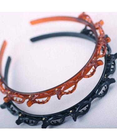 2PC Hairstyle Help Set | Baby Girls Hair Clips Headbands & Women's Hair Accessories - Perfect for Hairdressing & Everyday Styles - Buy Online on GoSupps.com