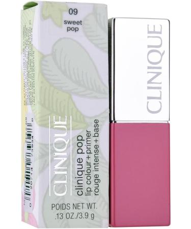 Clinique Pop Lip Color + Primer No. 09 Sweet 0.13 oz - Long-lasting Lipstick with Built-in Primer - Buy Online on GoSupps.com