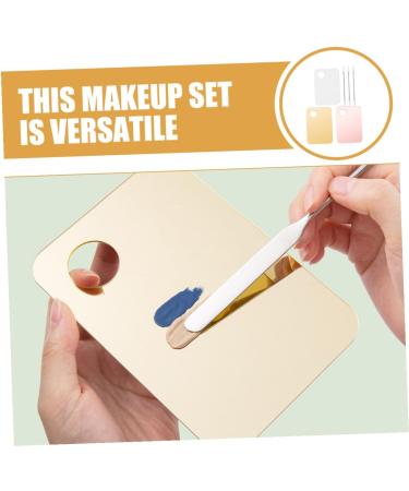 SMASOLO Palettes de Maquillage pour Fond de Teint 3 Pi ces avec Spatules Argent es Palettes Rose Or et Acrylique Transparent Coffret Mixte pour Femmes Usage Quotidien et Professionnel - Buy Online on GoSupps.com
