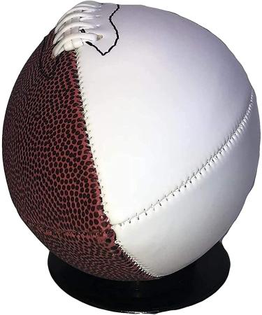 Ballstars Autograph Mini Football - Official Size 1 Trophy for Signatures, Two White Panels, Base Included - Buy Online on GoSupps.com