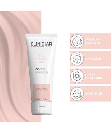 Cliniclab CC Cream 50+Spf Cream 30 mL - Tube - Buy Online on GoSupps.com