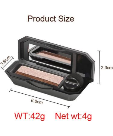 Daffezon Perfect Positive Two-Tone Eyeshadow Waterproof Two-Tone Eyeshadow Powder Two-Tone Eyeshadow Palette Neutral Eyeshadow Palette - Buy Online on GoSupps.com