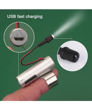 USB Rechargeable Stainless Steel Ear Wax Removal Tool with LED Thumb Lamp - Buy Online on GoSupps.com