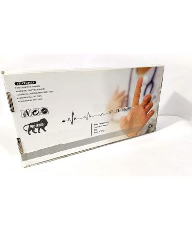 Professional Burgundy Stethoscope - Cardiology Dual Sided Stainless Steel | Buy Internationally - Buy Online on GoSupps.com