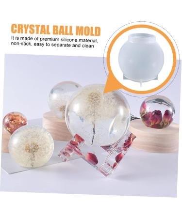 NUOBESTY 6 Pcs Ball Mold Silicone Molds Candle Molds Sphere Making Mold Crystal Resin Mold Accessories Whitex3pcs 5.9X5.9X5.9CMx3pcs - Buy Online on GoSupps.com