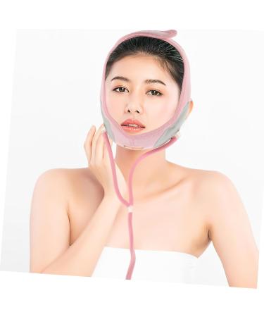 Beavorty 1pc Inflatable Face Strap Belt Face Lifting Strap Facial Beauty Supply Fabric Pink - Buy Online on GoSupps.com