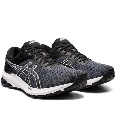 ASICS Men's GT-1000 10 Running Shoes 11.5 - Black/White - Buy Online on GoSupps.com