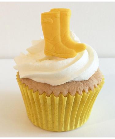 6 Fun & Vibrant Edible Sugar Wellies: Mixed Colours - Buy Online on GoSupps.com