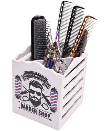 BIUDECO Scissors Storage Box Comb Holder Desktop Scissors Holder Barber Tools Hair Scissors Holder Hairstyling Tool Organizer Hair Scissor Organizer Hairdressing Scissor Holder - Buy Online on GoSupps.com