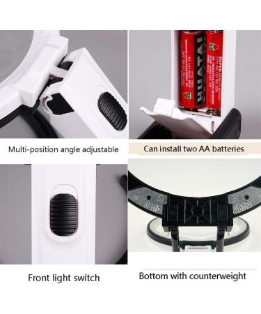 Multi-Function Reading Magnifier HD 10 Times Glass LED Game Auxiliary Magnifier Old Man Made in China - Buy Online on GoSupps.com