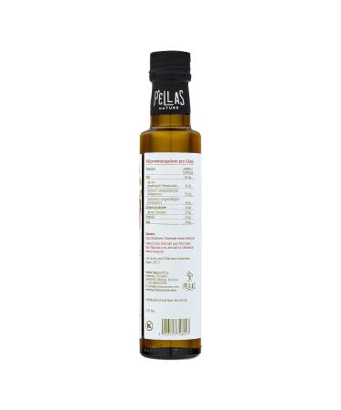 Pellas Nature Extra Virgin Olive Oil with Chilli - Cold-Pressed Award-Winning Kosher 250ml - Pure & Additive-Free from Greece - Buy Online on GoSupps.com