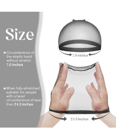 Dreamlover HD Wig Caps - 12 Transparent Black Hair Nets for Women | Premium Wig Accessories - Buy Online on GoSupps.com