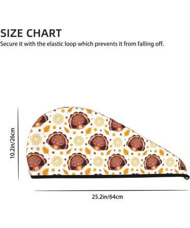 Hair Towel Wrap - Quick-Dry Towel Turban with Button for Effortless Hair Drying - Buy Internationally - Buy Online on GoSupps.com