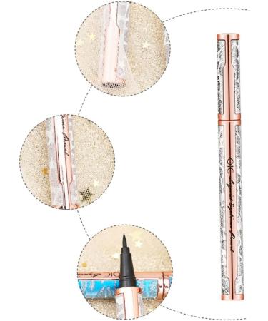 SOESFOUFU No Smudge Eyeliner Natural Eyeliner Girl Eyeliner Black Waterproof Eyeliner Women Eyeliner Liquid - Buy Online on GoSupps.com