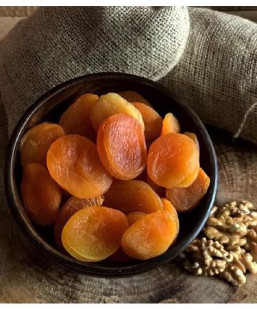 Healthy Plus Foods Dried Apricots 10oz - Sun Dried, Resealable Bag, No Sugar Added - Buy Online on GoSupps.com