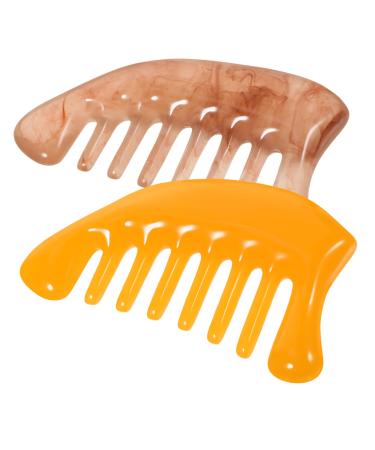 Beavorty 2st Massagekamm full body massager scalp gua sha massage kamm massage comb tool neck massage device scraping care tool guasha-board moon jade comb massage brush