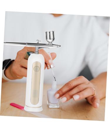 WOFASHPURET 1 Set Spray Hydrating Apparatus Nail Kit Cake Decorating Kit Makeup Kit Aluminum Alloy White 19.00X15.50X4.50CM White - Buy Online on GoSupps.com