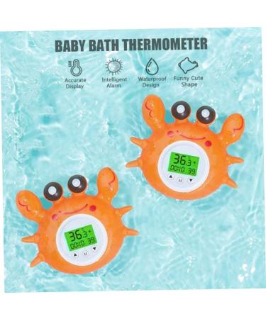 Digital Baby Bath Thermometer with LED Display - Infant Safety Room Temperature Warning - Floating Toy - Buy Online on GoSupps.com
