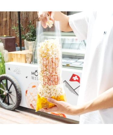 Restaurantware Bag Tek 17 x 7 Inch Popcorn Bags 100 Greaseproof Popcorn Favor Bags - Hot & Cold Friendly Freezable Clear PE Plastic Carnival Popcorn Bags For Event Favors Or Goodie Bags - Buy Online on GoSupps.com