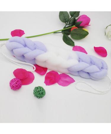 SWIDUUK Bath Shower Back Scrubber - Mesh Sponge Loofah Exfoliating Brush - Nylon - One Size for Ultimate Cleaning - Buy Online on GoSupps.com