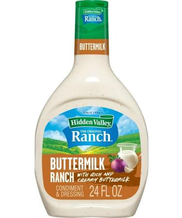 Hidden Valley Ranch Dressing & Dipping Sauce Buttermilk Dressing Gluten Free Salad Dressing 24 Ounces - Buy Online on GoSupps.com