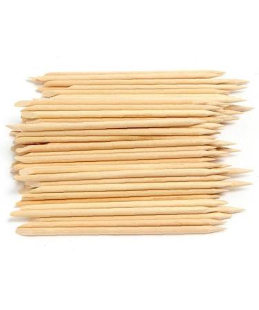 U-K 20 pcs Cuticle Pusher Nail Art Cuticle Orange Wood Sticks for Cuticle Removal Manicure Manicure Instrument Nice - Buy Online on GoSupps.com