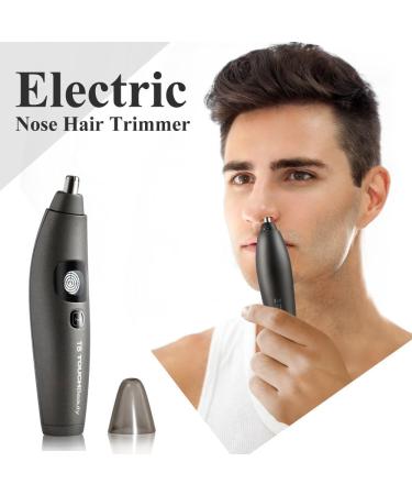 TOUCHBeauty Nose & Ear Hair Trimmer - Smart LCD Painless & Precise Cordless Waterproof Dual Edge Blades - Ideal for Men & Women Compact & Portable - Buy Online on GoSupps.com