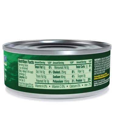 Chicken of the Sea Tuna Chunk Light in Water 50% Less Sodium, 5-Ounce Cans, Pack of 24 - Buy Online on GoSupps.com
