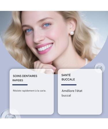 Dental Repair Liquid | Refreshing Health Solution 60ml Dental Enamel Drops for Caries Cleaning Health Repair Hygiene Enamel Protection - Buy Online on GoSupps.com