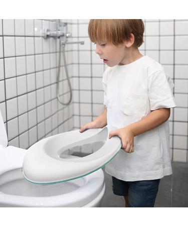 BATTOP Travel Potty Training Seat for Toddler Kids - Portable Foldable Toilet Trainer with Potty Liners - 2-in-1 Go Potty Chair for Boys and Girls - Mint Green Potties with Carry Bag - Buy Online on GoSupps.com