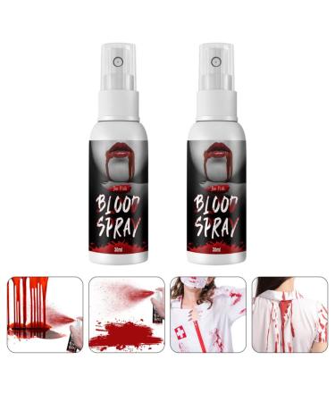 GANAZONO Halloween Party Supplies: 2PCS Fake Blood Spray for Clothes, Face & Eyes - Halloween Makeup Props Kit - Buy Online on GoSupps.com