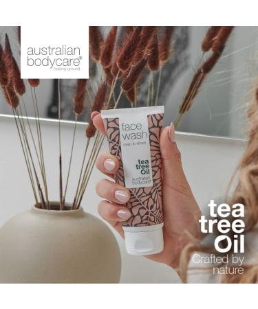 Buy Anti Pimple Face Washing Gel 100ml - 100% Vegan for Men & Women | Natural Tea Tree Oil for Acne & Daily Care | Clear Impure Skin - Buy Online on GoSupps.com