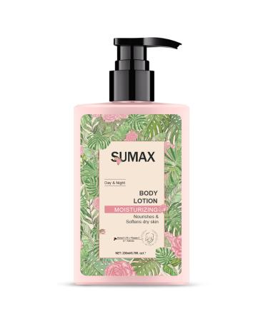 Sumax Body Moisturizer Lotion Natural Formula Fast Absorption Nourishing & Moisturizing Body Lotion Prevent & Repair Dry Skin for Women and Men