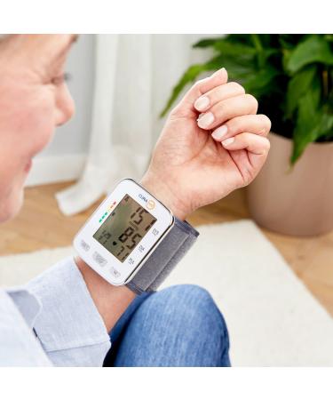 Buy CURAmed Fully Automatic Wrist Blood Pressure Monitor | Oscillometric Measurement & Arrhythmia Warning - International Shipping Available - Buy Online on GoSupps.com