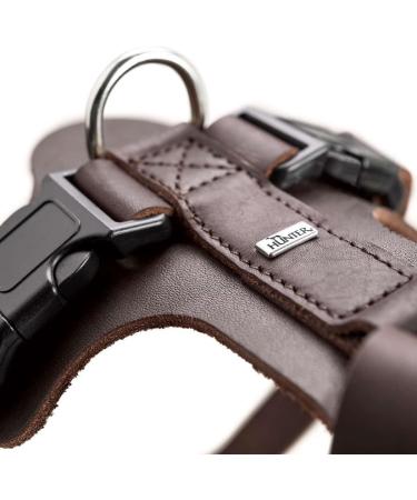 Buy HUNTER Aalborg Leather Dog Harness - Dark Brown SM/1 | Premium Comfort & Style Internationally Shipping - Buy Online on GoSupps.com
