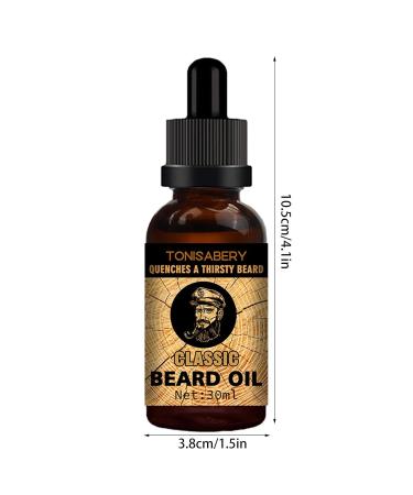 Natural C/Y Beard Care Oil for Men | Essential Beard Oil & Balm | Best Birthday Gift for Husband | 30ml - Buy Online on GoSupps.com