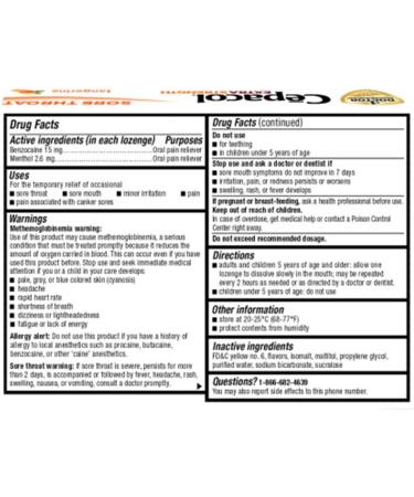 Cepacol Maximum Strength Throat Drop Lozenges Honey Lemon 16 Count (Pack of 24) - Buy Online on GoSupps.com