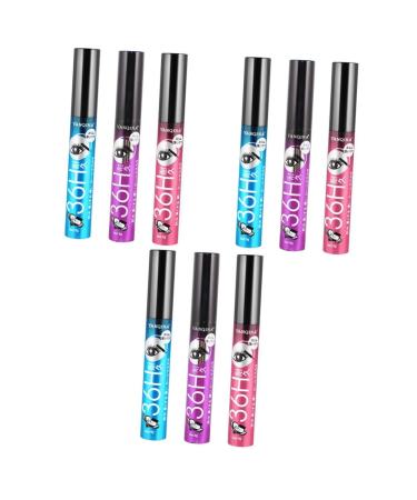 TOVINANNA 9 Pcs Mascara Cream Eyelash Mascara Makeup Mascara Women Mascara Waterproof Mascara Eyelash Spoolies