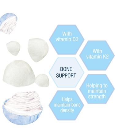 Weider Calcium Gummies 250mg with Vitamin D & K for Absorption - 36 Count, Low Fat, Sugar-Free, Gluten-Free - Buy Online on GoSupps.com