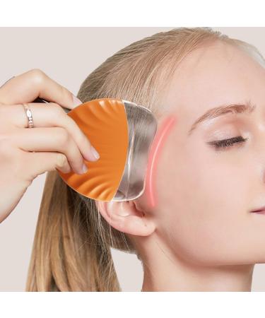 Beaupretty Silicone Face Washer & Gua Sha Tools - Soft Face Brush & Cleaning Pad for Women | Orange - Buy Online on GoSupps.com