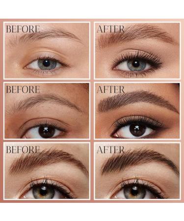 Generic 3D Waterproof Microblading Eyebrow Pen New Waterproof Magic Eyebrow Pencil with Micro-Fork Tip Natural Makeup Microblading Eyebrow Pencil 4 Fork Tip (Dark Brown) - Buy Online on GoSupps.com