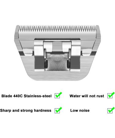 BestBomg Replacement Knife for Dog Care - Compatible with Heiniger/Moser Max45/Andis/Easter A5 40W 0.25mm Cutting Length - Buy Online on GoSupps.com