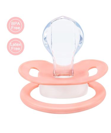 Shop LittleForBig Large Shield Pacifier Generation II - Adult Size Astro Babies Pink Bunny Pattern | Premium International Shipping Available - Buy Online on GoSupps.com