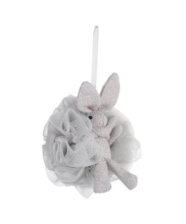 Ipetboom Bath Mesh Sponge Bath Sponge Cleaning Sponges for Household Use Portable Shower Balls Bathroom Accessory Bunny Bath Loofah Household Shower Balls Pink Rabbit Bath Towel Pe Child