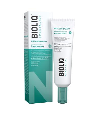 Bioliq - Specialist Anti-Wrinkle Day Care Cream for Mature Skin - Moisturizing, Mattifying Formula with Oleanolic Acid and Hyaluronic Acid - 30 ml
